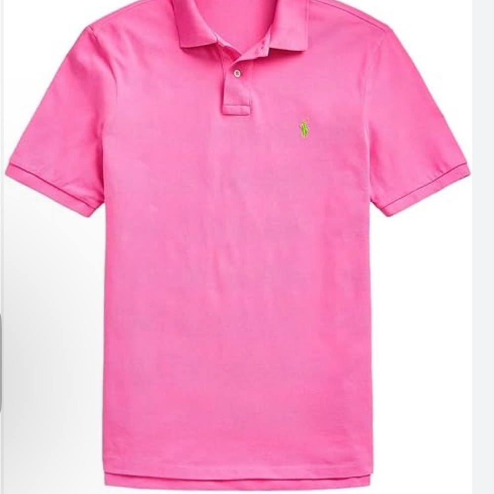 NWOT Polo by Ralph Lauren Men's Pink Polo Shirt